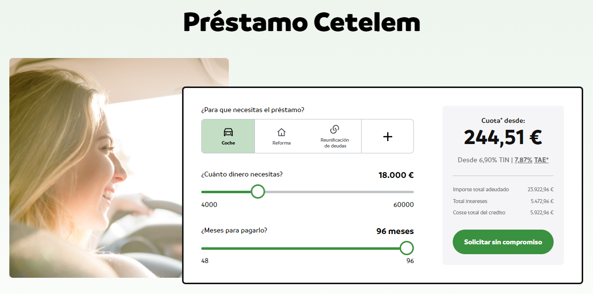 cetelem prestamos